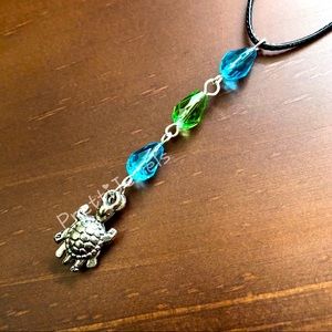 New Crystal Nautical Turtle Sun Catcher Mirror Car accessory